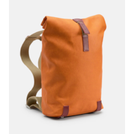 Plecak BROOKS PICKWICK COTTON CANVAS, Goose Beak/Maroon, Pojemność 12L, Wodoodporna bawełna (NEW)