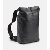 Plecak BROOKS PICKWICK HARD LEATHER, Black, Pojemność 12L, Garbowana skóra (NEW)