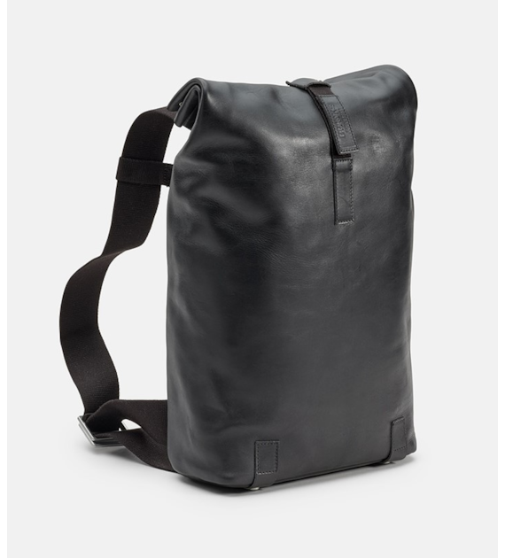 Plecak BROOKS PICKWICK HARD LEATHER, Black, Pojemność 12L, Garbowana skóra (NEW)