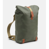 Plecak BROOKS PICKWICK COTTON CANVAS, Sage Green/Honey, Pojemność 26L, Wodoodporna bawełna (NEW)