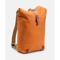 Plecak BROOKS PICKWICK COTTON CANVAS, Goose Beak/Maroon, Pojemność 26L, Wodoodporna bawełna (NEW)