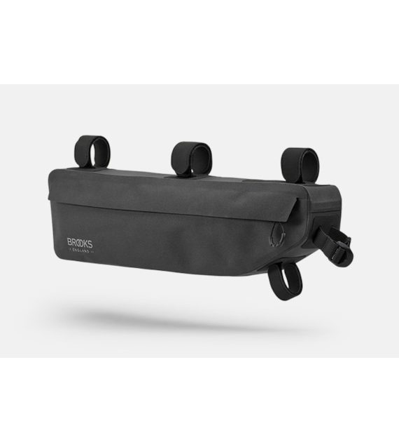 Torba na ramę BROOKS SCAPE FRAME BAG, Black, Pojemność 3L, Mocowanie na paskach, Wodoodporna (NEW)
