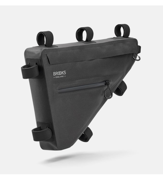 Torba na ramę BROOKS SCAPE FULL FRAME BAG, Black, Pojemność 5L, Mocowanie na paskach, Wodoodporność IPX4 (NEW)