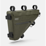 Torba na ramę BROOKS SCAPE FULL FRAME BAG, Mud Green, Pojemność 5L, Mocowanie na paskach, Wodoodporność IPX4 (NEW)
