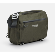 Torba na kierownicę BROOKS SCAPE HANDLEBAR COMPACT BAG, Mud Green, Pojemność 10L, Klick Fix® system, Wodoodporna (NEW)