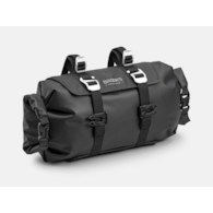 Torba na kierownicę BROOKS SCAPE HANDLEBAR ROLL, Black, Pojemność 9-11L, Mocowanie na paskach, Wodoodporność IPX4 (NEW)