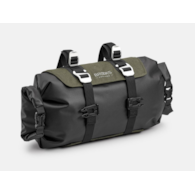Torba na kierownicę BROOKS SCAPE HANDLEBAR ROLL, Mud Green, Pojemność 9-11L, Mocowanie na paskach, Wodoodporność IPX4 (NEW)