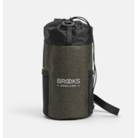 Torba na kierownicę BROOKS SCAPE FEED POUCH, Mud Green, Pojemność 1L, Mocowanie na paskach, Wodoodporna (NEW)