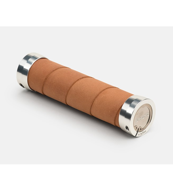 Chwyty BROOKS SLENDER LEATHER GRIPS, Aged, Rozmiar 130/130 (NEW)