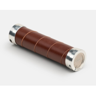 Chwyty BROOKS SLENDER LEATHER GRIPS, Brown, Rozmiar 130/100 (NEW)