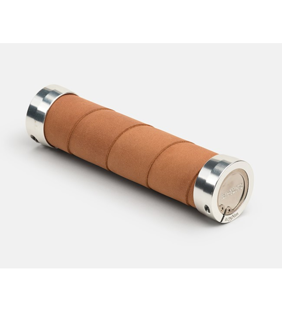 Chwyty BROOKS SLENDER LEATHER GRIPS, Aged, Rozmiar 130/100 (NEW)