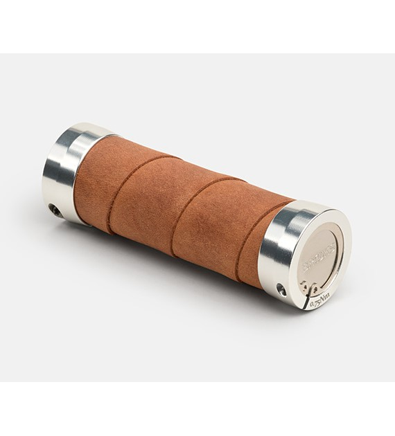 Chwyty BROOKS SLENDER LEATHER GRIPS, Aged, Rozmiar 100/100 (NEW)
