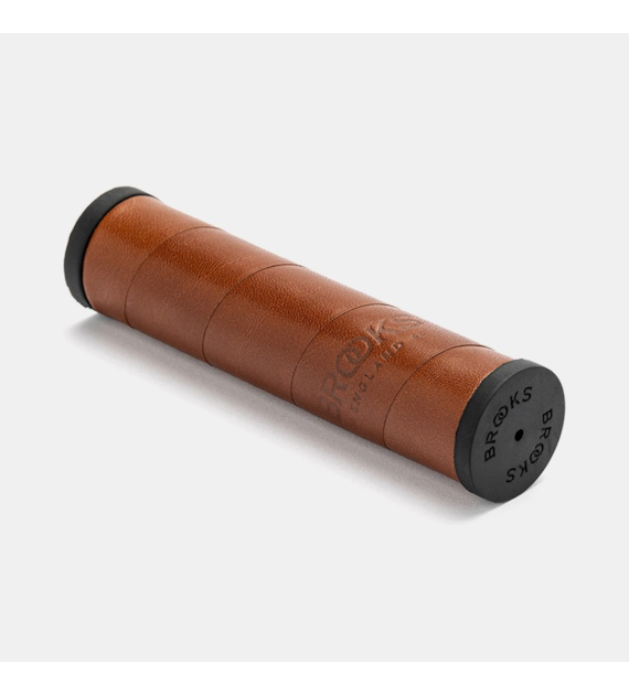 Chwyty BROOKS WILLOW LEATHER GRIPS, Honey, Rozmiar 130/130 (NEW)