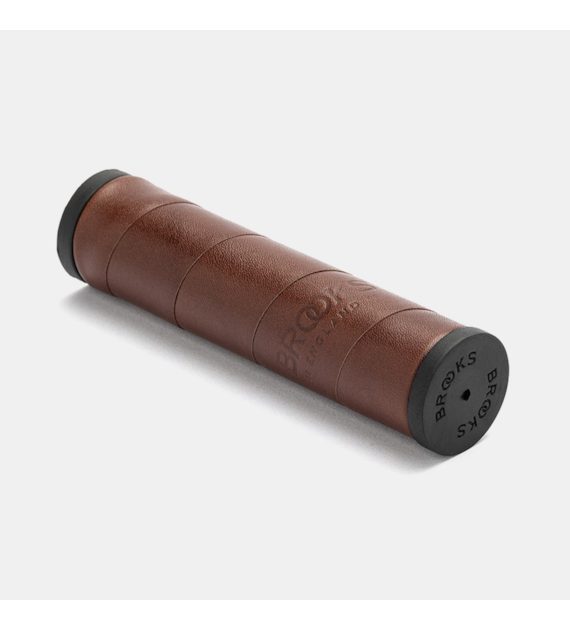 Chwyty BROOKS WILLOW LEATHER GRIPS, Brown, Rozmiar 130/130 (NEW)