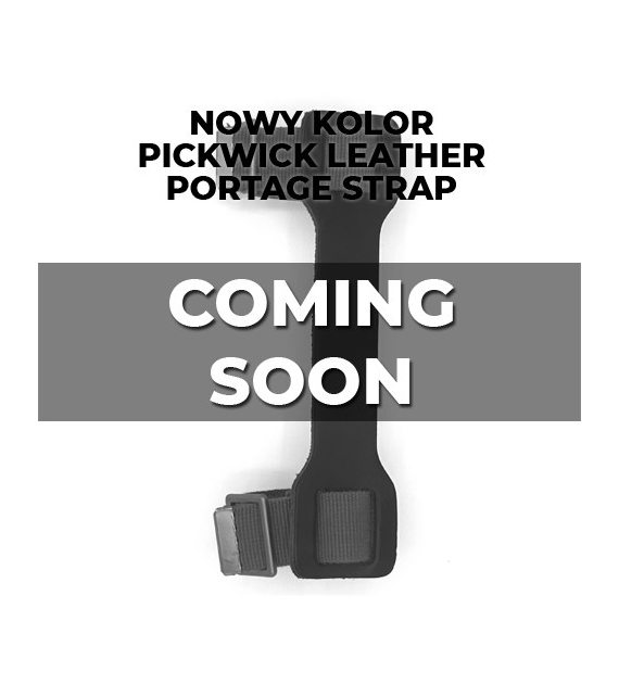 Pasek BROOKS PICKWICK LEATHER PORTAGE STRAP, Black (NEW 2026)