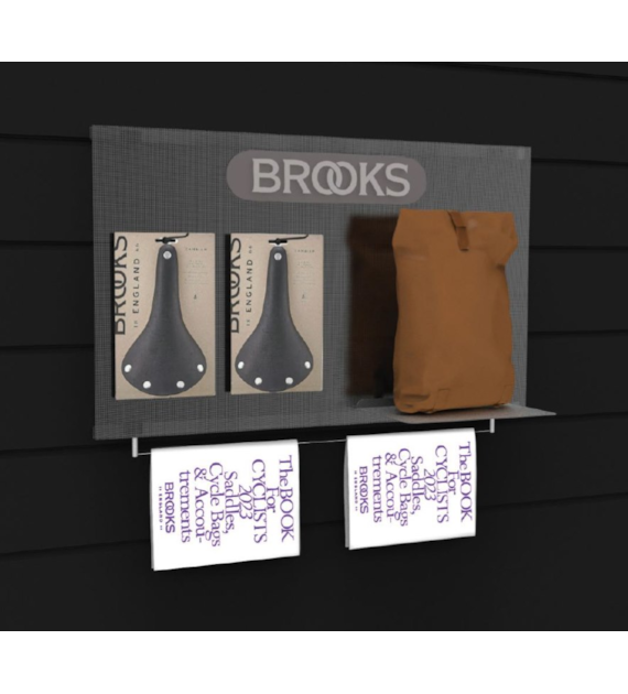 Ekspozytor ścienny BROOKS WALL DISPLAY, Wmiary 89 x 60 cm (NEW)