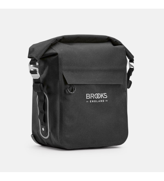 Sakwa BROOKS SCAPE PANNIER SMALL, Black, Pojemność 10-13L, Klick fix® system, Wodoodporność IPX4 (NEW)