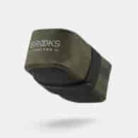 Torba podsiodłowa BROOKS SCAPE SADDLE POCKET BAG, Mud Green, Pojemność 0,7L, Mocowanie na pasku, Wodoodporna (NEW)