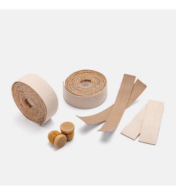Owijka BROOKS COTTON CORK BAR TAPE, Natural, Grubość 1,5mm (NEW)