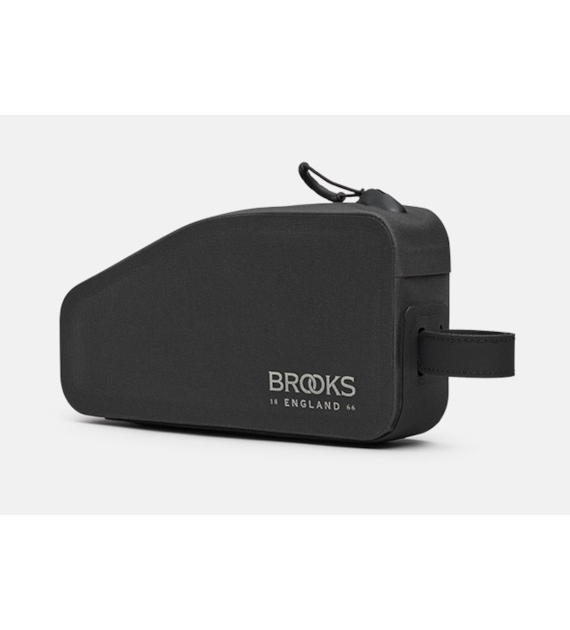 Torba na ramę BROOKS SCAPE TOP TUBE BAG, Black, Pojemność 0,9L, Mocowanie na pasku, Wodoodporna (NEW)