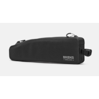 Torba na ramę BROOKS SCAPE LONG TOP TUBE, Black, Pojemność 1,5L, Mocowanie na paskach, Wodoodporna (NEW)