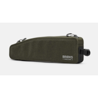 Torba na ramę BROOKS SCAPE LONG TOP TUBE, Mud Green, Pojemność 1,5L, Mocowanie na paskach, Wodoodporna (NEW)