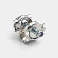 Zacisk siodełka BROOKS CLAMP 7/8'' (22.2MM) FOR DOUBLE RAIL B66/B66 'S'/B72/B73, Chrome (NEW)