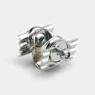 Zacisk siodełka BROOKS CLAMP 7/8'' (22.2MM) FOR TRIPLE RAIL B33, Chrome (NEW)
