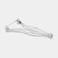 Pręty siodełka BROOKS B73/B190/B130, Chrome (NEW)