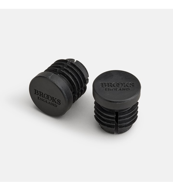 Korki kierownicy BROOKS RUBBER BAR END PLUGS BLACK (NEW)