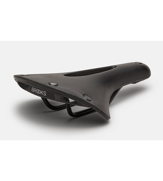 Siodełko BROOKS C19 CARVED, Black, Steel Rail, Waga 473g, Linia Cambium (NEW)