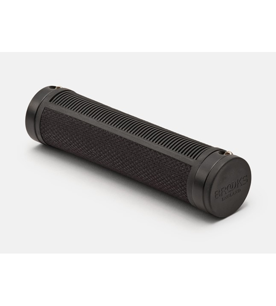 Chwyty BROOKS CAMBIUM RUBBER GRIPS, All Black, Rozmiar 130/130 (NEW)