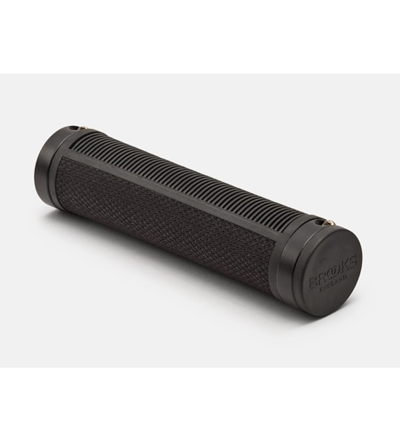 Chwyty BROOKS CAMBIUM RUBBER GRIPS, All Black, Rozmiar 130/100 (NEW)