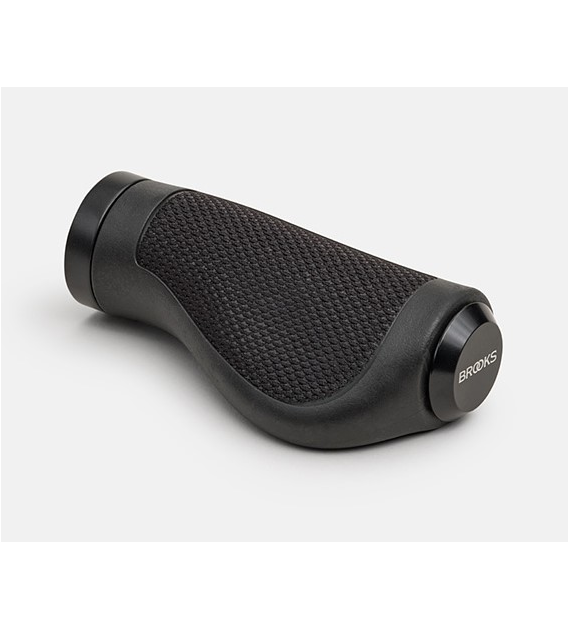 Chwyty BROOKS ERGONOMIC RUBBER GRIPS, Black, Rozmiar 100/100 (NEW)