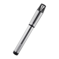 Pompka ręczna BIRZMAN Infinite Apogee MTB (Presta/Schrader), 90psi/6.2bar, Długość 255mm, CNC, Grafitowa (NEW)