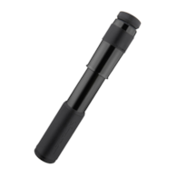 Pompka ręczna BIRZMAN Velocity MTB Black (Presta/Schrader), 90psi/6.2bar, Długość 183mm, CNC, Czarna