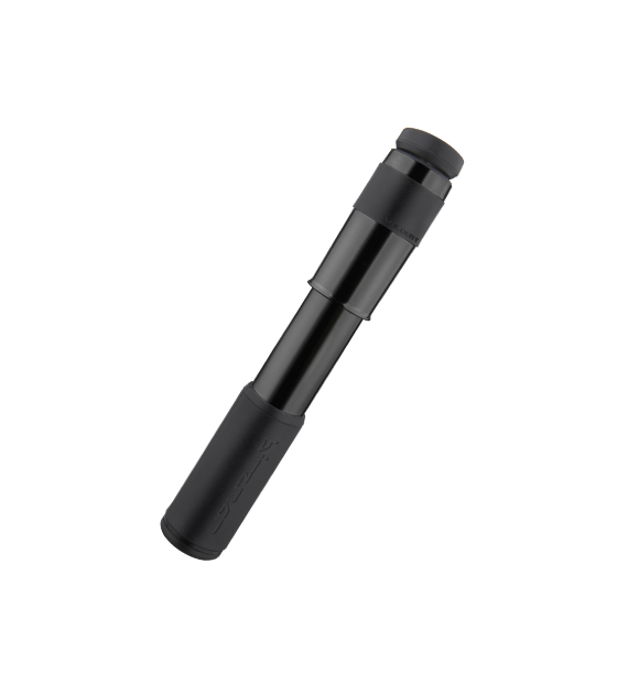 Pompka ręczna BIRZMAN Velocity MTB Black (Presta/Schrader), 90psi/6.2bar, Długość 183mm, CNC, Czarna