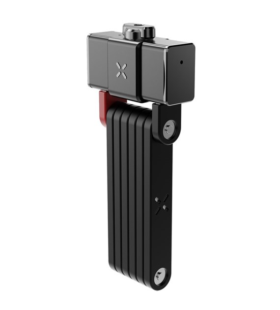 Zapięcie rowerowe składane BLACK X TITAN SMART FOLDING LOCK, Długość: 79cm, Czarne (NEW 2026)