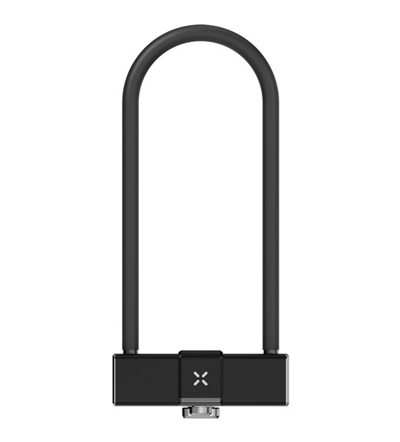 Zapięcie rowerowe BLACK X TITAN SMART U-LOCK LS, Wymiary: 115 x 292mm ⌀14mm, Czarne (NEW 2026)