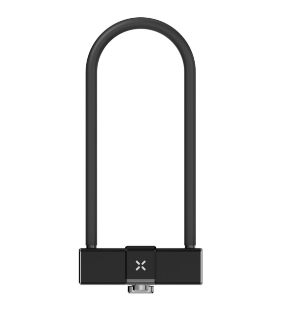Zapięcie rowerowe BLACK X TITAN SMART U-LOCK LS, Wymiary: 115 x 292mm ⌀14mm, Czarne (NEW 2026)