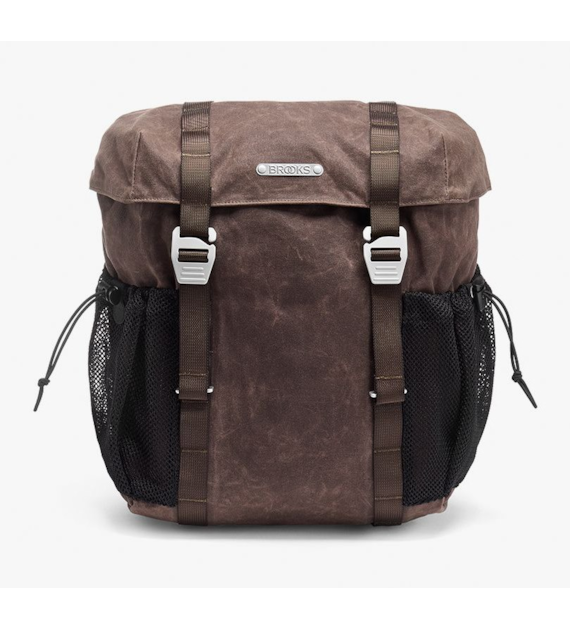 Sakwa BROOKS HAUL PANNIER BAG, Seal Brown, Pojemność 17L, Wodoodporna (NEW)