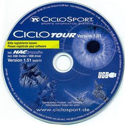 Oprogramowanie CICLOSPORT CICLO TOUR