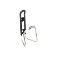 Koszyk na bidon CLARKS BC-20 STANDARD plastikowo-aluminiowy biały (NEW)