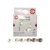 Łańcuch rowerowy CLARKS C12, 12-rzędowy, 126 ogniw + Spinka, 1/2  x 11/128  (NEW)