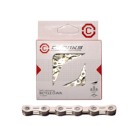 Łańcuch rowerowy CLARKS CSL11, 11-rzędowy Niklowany Samosmarujący, 116 ogniw + Spinka, 1/2 x11/128  (DWZ)
