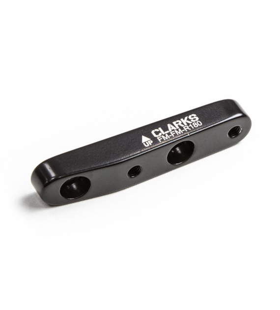 Adapter montażowy hamulca tarczowego CLARKS 180mm, Flat Mount to Flat Mount, Tylny (NEW)
