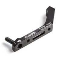 Adapter montażowy hamulca tarczowego CLARKS 140mm, Flat Mount to Post Mount, Przedni (NEW)
