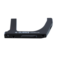 Adapter montażowy hamulca tarczowego CLARKS 160mm, Flat Mount to Post Mount, Przedni (NEW)