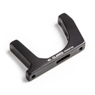 Adapter montażowy hamulca tarczowego CLARKS 180mm, Post Mount to Flat Mount, Przedni (NEW)