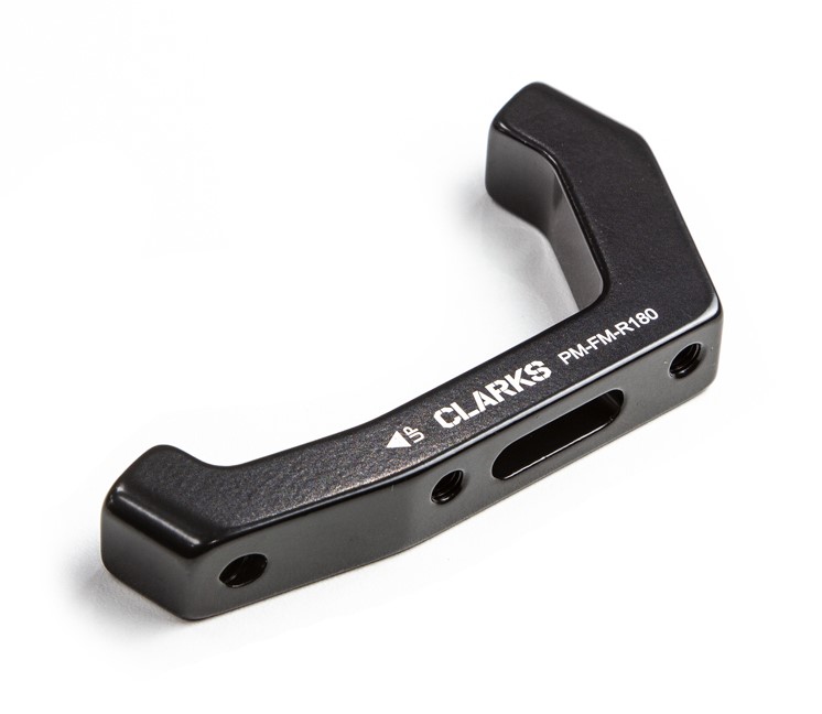 Adapter montażowy hamulca tarczowego CLARKS 180mm, Post Mount to Flat Mount, Tylny